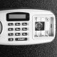 Springos Sejf domowy na pieniądze, kasetka z zamkiem elektronicznym, skrzynka pancerna czarna UNIWERSALNY 4
