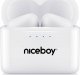 Słuchawki Niceboy Hive Podsie White 1