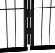 Springos Kojec dla zwierząt wybieg klatka dla psa 184x94x100 cm czarna UNIWERSALNY 18