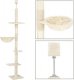 Springos Drapak dla kota sufittowy sizal słupek 245 - 260 cm kremowy UNIWERSALNY 3