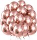 Springos Balony na wieczór panieński, wesele, urodziny, 100 szt. rose gold UNIWERSALNY 1