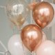 Springos Balony na wieczór panieński, wesele, urodziny, 100 szt. rose gold UNIWERSALNY 3