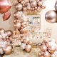 Springos Balony na wieczór panieński, wesele, urodziny, 100 szt. rose gold UNIWERSALNY 4