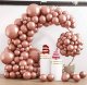 Springos Balony na wieczór panieński, wesele, urodziny, 100 szt. rose gold UNIWERSALNY 5