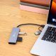 HUB USB Reagle REAGLE HUB AKTYWNY USB 3.2 GEN1 6w1 ROZDZIELACZ ADAPTER 4