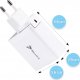 Ładowarka Reagle SZYBKA ŁADOWARKA GaN 65W 2x USB-C QC 3.0 ZASILACZ DO MACBOOK LAPTOPA IPHONE 5