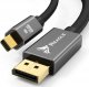 Kabel Reagle DisplayPort Mini - DisplayPort 1.5m srebrny 9