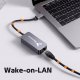 Karta sieciowa Reagle PRZEJŚCIÓWKA USB 3.2 ETHERNET ADAPTER KARTA SIECIOWA LAN RJ45 2,5Gb/s 6