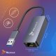 Karta sieciowa Reagle PRZEJŚCIÓWKA USB 3.2 ETHERNET ADAPTER KARTA SIECIOWA LAN RJ45 2,5Gb/s 8