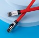Reagle Reagle Kabel Sieciowy LAN ETHERNET RJ45 Cat8 40Gbps 10M Skrętka Płaski 8