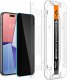 Spigen Spigen Glass tR EZ Fit (Privacy) 2 Pack, transparency - iPhone 15 Plus 3