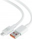 Kabel USB 3MK USB-A - microUSB 1.2 m Biały (5903108541176) 2