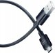 Kabel USB 3MK USB-A - microUSB 1.2 m Czarny (5903108541183) 5