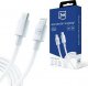 Kabel USB 3MK USB-C - Lightning 1.2 m Biały (5903108541190) 1