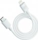 Kabel USB 3MK USB-C - Lightning 1.2 m Biały (5903108541190) 3