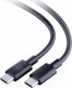 Kabel USB 3MK USB-C - USB-C 1.2 m Czarny (5903108541220) 2