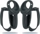 Vortex Virtual Reality Silikonowy pokrowiec na kontrolery z otworem na baterię Czarny | do Meta Quest 3 1