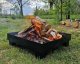 Palenisko ogrodowe PALENISKO STALOWE OGRODOWE DUŻE NOWOCZESNE GRILL KOCIOŁEK OGNISKO 70X70 CM 3