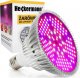 Cronos Żarówka LED do wzrostu roślin Heckermann 150LED MDA-PG01 100W 1