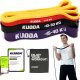 KUDDA ZESTAW 4 GUMY DO ĆWICZEŃ POWER BAND oporowe mocna guma WYSOKA JAKOŚĆ KUDDA 1