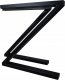 Biurko Guard-Desk Biurko LOFT Komputerowe Zoom / Dębowy Blat / / 140x70x75 6