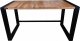 Biurko Guard-Desk Biurko LOFT Komputerowe Cube / Dębowy Blat / / 140x70x75 1