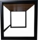 Biurko Guard-Desk Biurko LOFT Komputerowe Cube / Dębowy Blat / / 140x70x75 2