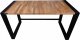 Biurko Guard-Desk Biurko LOFT Komputerowe Cube / Dębowy Blat / / 140x70x75 3