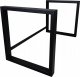 Biurko Guard-Desk Biurko LOFT Komputerowe Cube / Dębowy Blat / / 140x70x75 5
