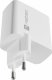 Ładowarka Natec Ribera GAN 1x USB-A 1x USB-C 65W (NUC-2144) 2