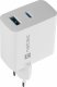 Ładowarka Natec Ribera GAN 1x USB-A 1x USB-C 65W (NUC-2144) 1