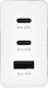 Ładowarka Denmen ŁADOWARKA SIECIOWA PD 2xUSB-C 1xUSB DENMEN EP-T6530 65W BIAŁA BULK (45) 2