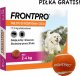 Frontline Frontpro tabletki na pchły i kleszcze S 11,3mg 2-4kg x 3tabl + Piłka GRATIS! 1