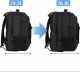 Plecak MATEINE Plecak miejski poszerzany MATEIN na laptopa 15,6 z usb, kolor czarny 1