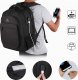Plecak MATEINE Plecak miejski poszerzany MATEIN na laptopa 15,6 z usb, kolor czarny 5