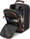 Plecak Kono podróżny kabinowy do samolotu RYANAIR 40x20x25 czarno brązowy 3