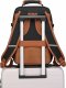 Plecak Kono podróżny kabinowy do samolotu RYANAIR 40x20x25 czarno brązowy 4