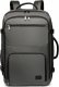 Plecak Kono KONO Plecak podróżny do samolotu pojemny kabinowy 55x40x20 szary 2