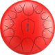 HLURU HUASHU HLURU HUASHU Lotus tongue drum 12" 13 ton Red 1