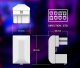 Adapter Wtyczka kątowa złącze 8 PIN 180 stopni EZDIY-FAB Biała STD 5