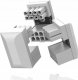 Adapter Wtyczka kątowy złącze 8 PIN 180 stopni EZDIY-FAB RVS 1