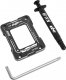 Bracket Frame czarna Ramka do procesora LGA 1700 wraz z pastą termoprzewodzącą i szpatułką iHTP 1