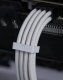 AsiaHorse Przedłużacz do zasilacza w oplocie ATX 6+2 8 PIN Biały 18 AWG AsiaHorse 5