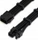 AsiaHorse Zestaw 3 przedłużaczy do zasilacza ATX 6+2 8 PIN 3 KIT 18 AWG AsiaHorse 2