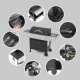 Lehmann Vegas Grill ogrodowy gazowy 12.8 kW 33.5 cm x 72 cm 5