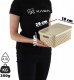 Kadax KADAX Pudełko Z Pokrywą Pojemnik Koszyk Organizer Zestaw 4,5L+12L+18L 2