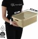 Kadax KADAX Pudełko Z Pokrywą Pojemnik Koszyk Organizer Zestaw 4,5L+12L+18L 3