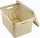 Kadax KADAX Pudełko Z Pokrywą Pojemnik Koszyk Organizer Zestaw 4,5L+12L+18L 7