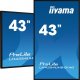 Monitor iiyama ProLite LH4375UHS-B1AG 1