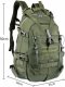 Plecak turystyczny RG Camp taktyczny wojskowy Warrior 35L 5